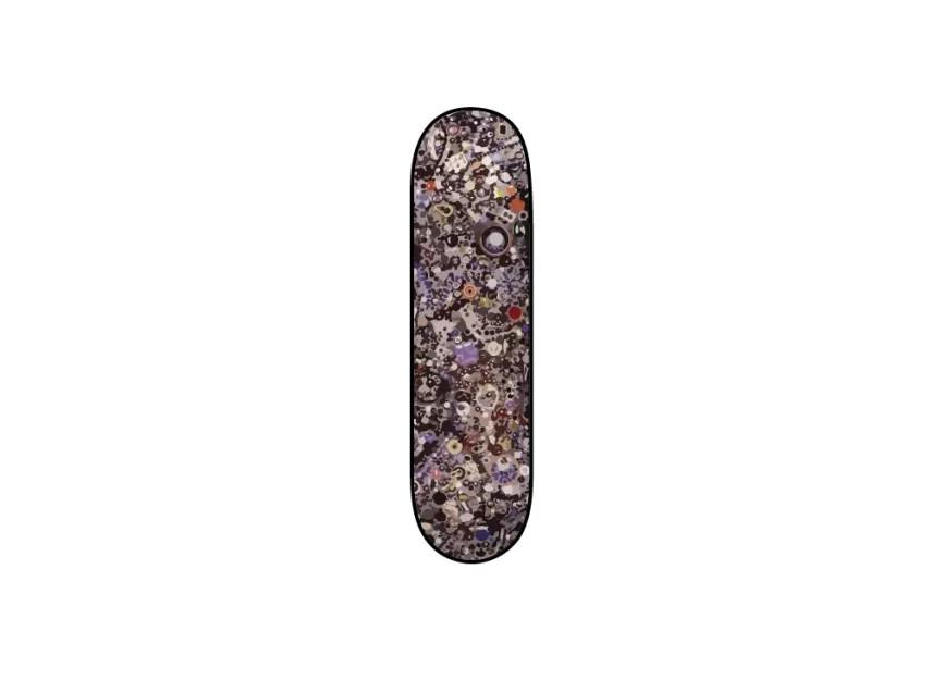 806612 Supreme x Mike Kelley Skateboard  Black One-Size