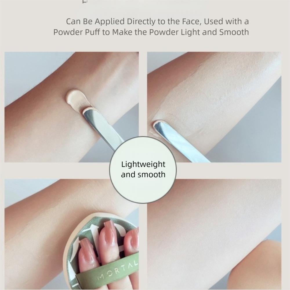 2PC Portable Makeup Mixing Stick Stainless Steel Face Cream Mixing Tool  Make Up Tool