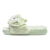 DISHINISANZHIYAN x Li Ning Slide Slippers Women's Pale Greenish White Jade AGAT024-2