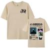 Rap Singer J Abecia La Verdad Album Tour Pattern Tshirt 2026 Summer Mens Womens Fashion Hiphop Music Cotton Tshirt