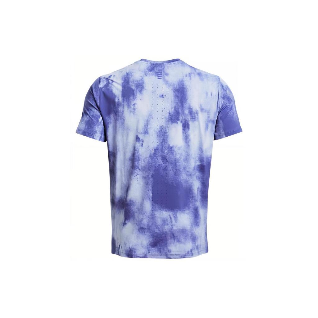 Under Armour Launch T Shirt Men's Light Blue Purple 1382615-539