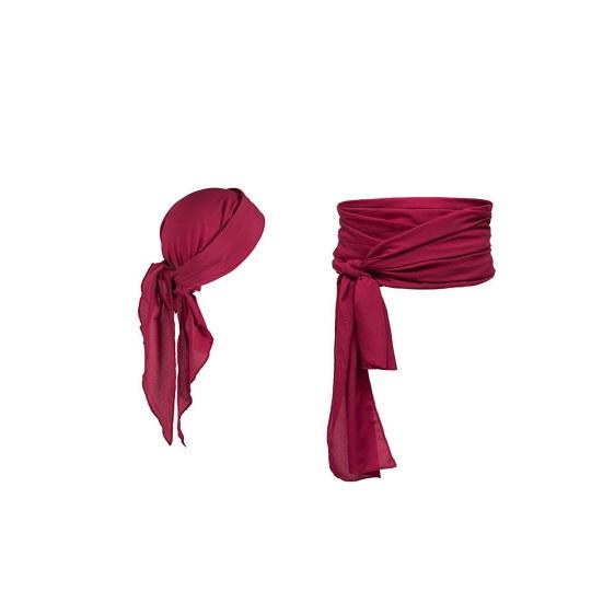 

Пиратская шляпа, комплект ремня, унисекс, однотонный, косплей, винтажный, средневековый, Ренессанс, на шнуровке, регулируемый реквизит, аксессуар для одежды вино красного