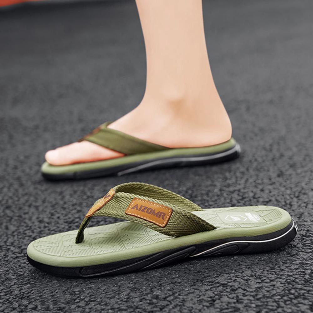 Men Flip Flops Summer Beach Flip Flops Men Casual Breathable Thicken Beach Men Slippers Outdoor Zapatillas Hombre for Male EVA