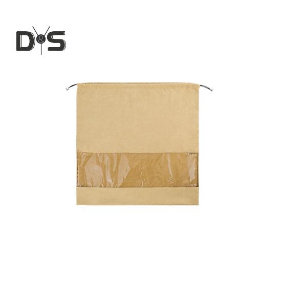 

Мешочек для хранения ювелирных изделий, сумка для хранения мелочей с завязкой, пыленепроницаемый органайзер с прозрачным окном S хаки