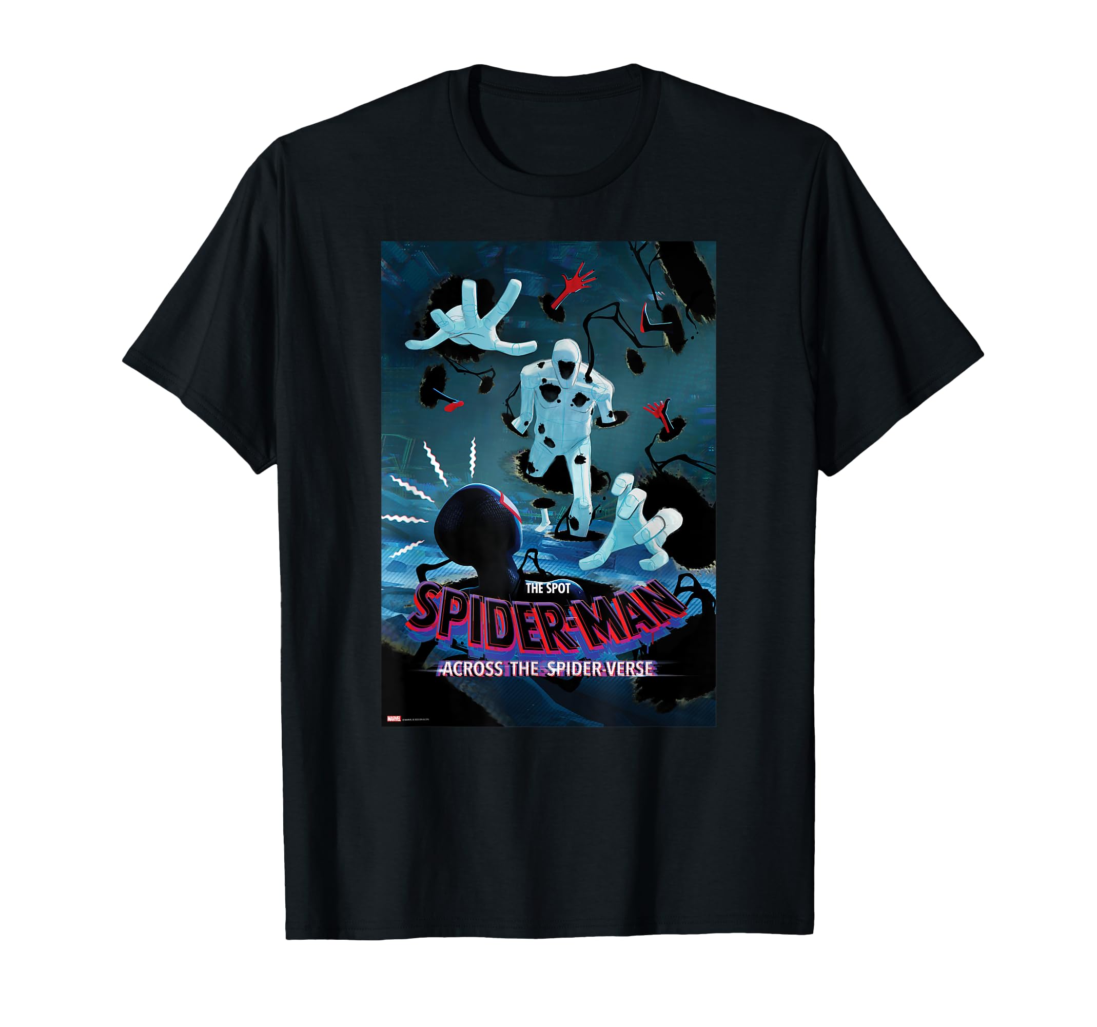 

Marvel Spider-Man Across the Spider-Verse The Spot Poster Art T-Shirt