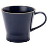 TAMAKI Edge Line Diameter 10cm X Depth X Height Microwave and Dishwasher Mug, Blue, 13.5cm 9cm, 350ml, Safe, T-889107