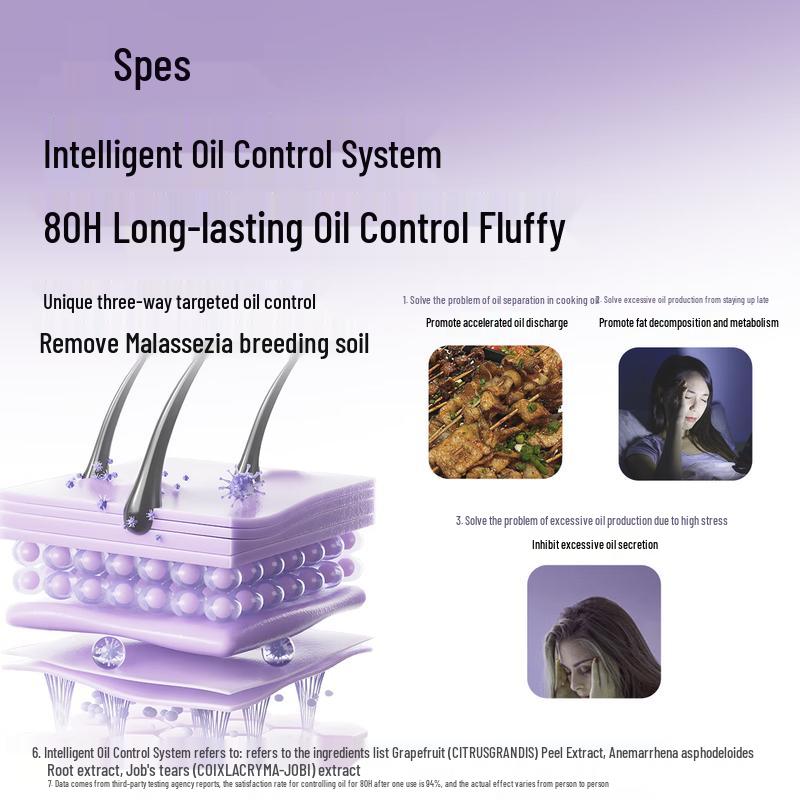 Spes Sea Salt Hyaluronic Acid Anti-Dandruff Volumizing Shampoo 500ml