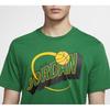 Jordan 10 Legacy Printed Crew Neck Short Sleeve T-Shirt Men Tops Light-Green CT2001-302