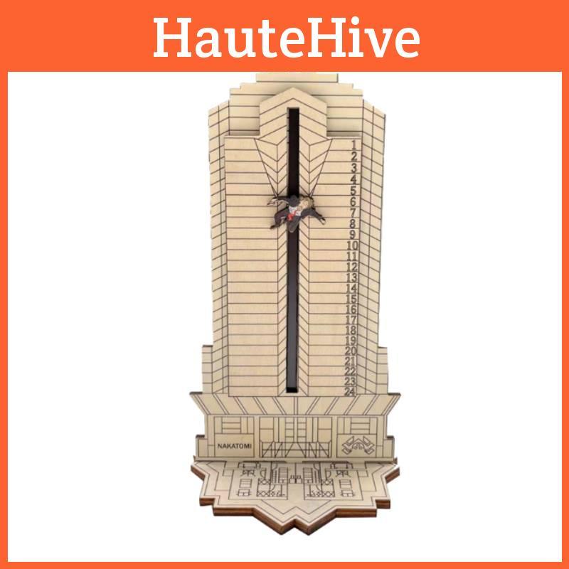 Die Hard Wooden Advent Calendar Elegant Festive Decor For Holiday Celebrations And Gifts