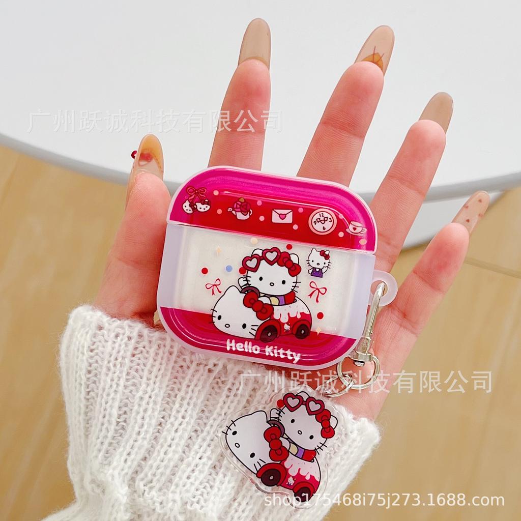 KT Cat, Suitable for Apple Bluetooth AirPods Pro Protective Case AirPods 1 Generation Earphone Case 1/1 Generation Pro1