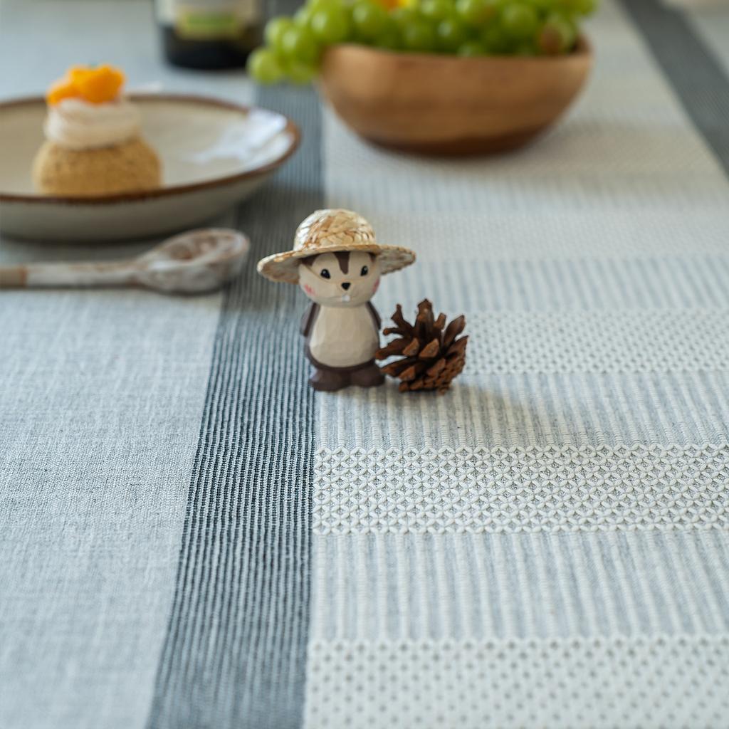 Cross Cotton And Linen Fabric Tablecloth High-End Linen Tablecloth Dining Table Cloth Coffee Table Cloth Rectangular Cover Towel