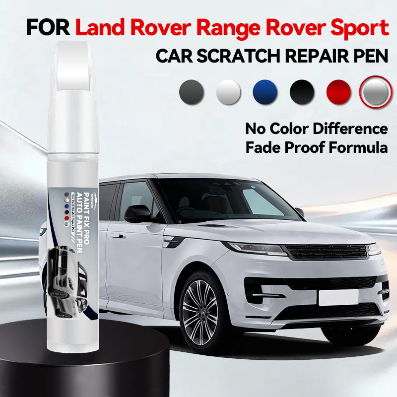 

For Land Rover Range Rover Sport 2005-2025 L320 L494 Paint Repair Pen Touch Up Scratch Remover DIY Auto Accessories Black White срібний