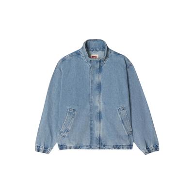 Levis Lightweight Casual Style Stand Collar Comfortable Washable Denim Jacket Unisex Jackets 005G1-0000