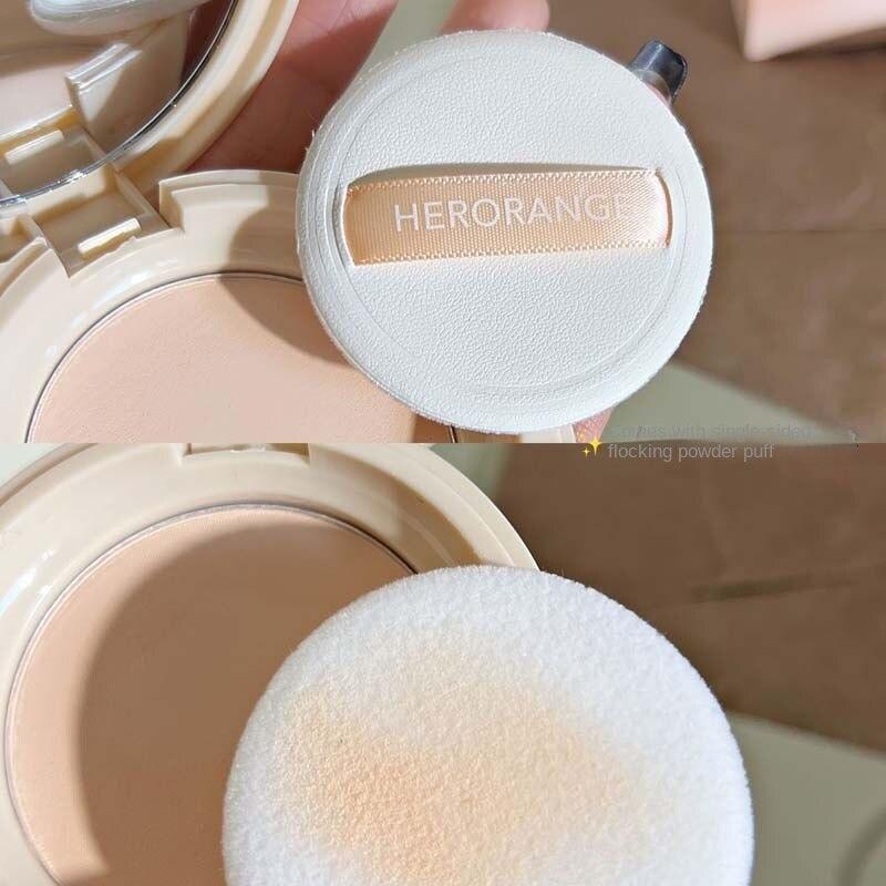 HER ORANGE ~ Soft Focus Matte Powder Powder Dry Powder Fixing Oil Control Long Lasting Waterproof Concealer Loose Powder Cookie Skin