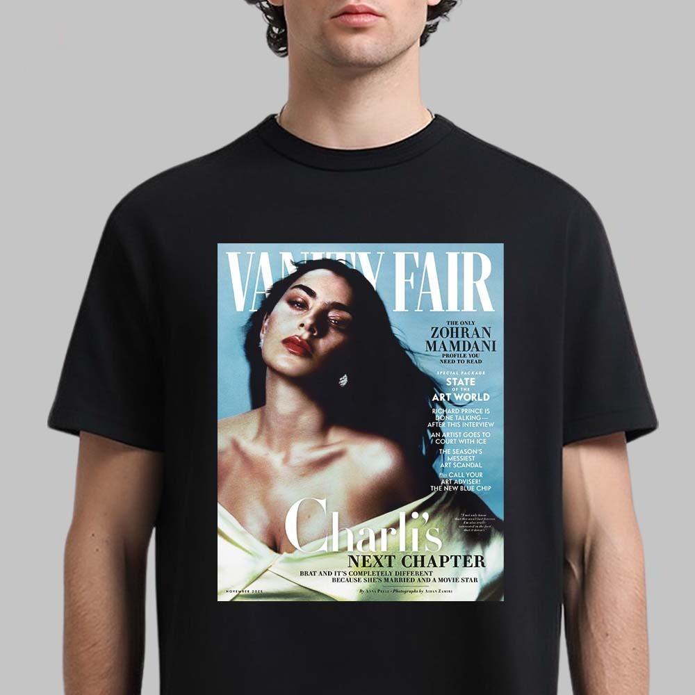 

Футболка с Шарли XCX на обложке журнала Vanity Fair ноябрь 2025 XL