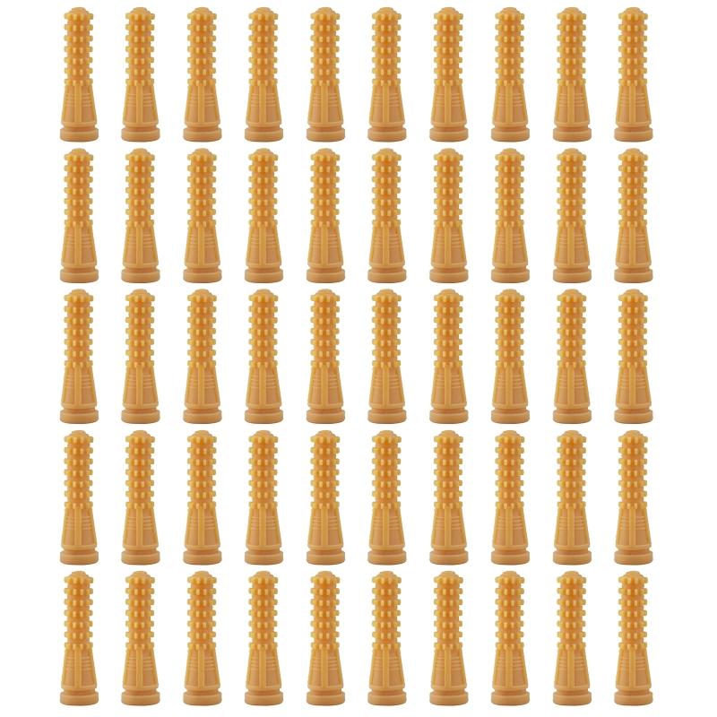 

50 шт. Клей-карандаш для ощипывания птицы Курица Утка Перепел Перья Большие пальцы жёлтый