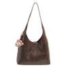 2025 Autumn New Niche Texture Armpit Bag Women's Retro Simple Tote Bag Casual Large Capacity Shoulder Bag