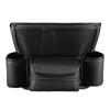 Car Storage Bag Center Console Armrest Box Multi-functional Isolation Bag Seat Back Bag Nappa Leather Car Storage Mesh Bag