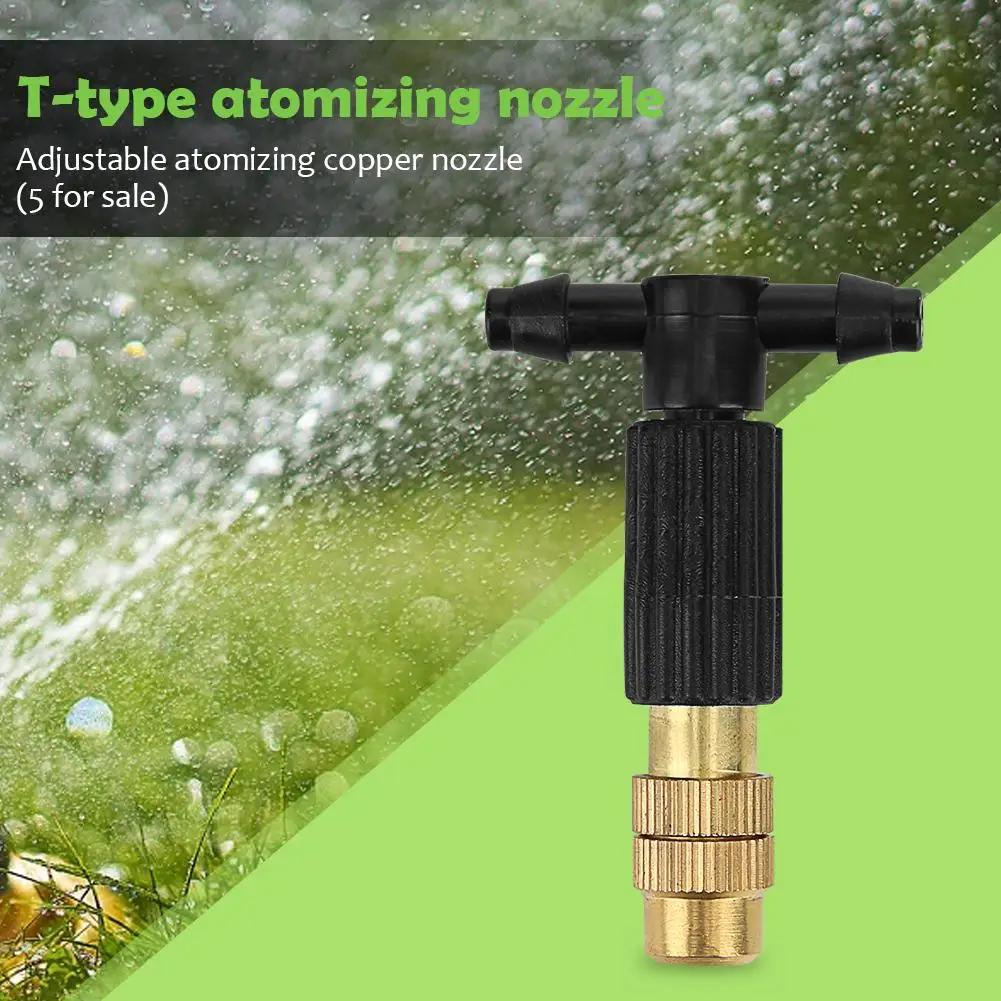 5-20pcs Outdoor Misting Cooling System Garden Irrigation Durable Water Sprinkler Head 4/7 Pipe Watering Automatic Spray