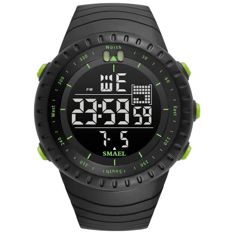 SMAEL Watch Night Light Alarm Watch 1237 Multi functional Outdoor Watch Men's Waterproof Sports Electronic