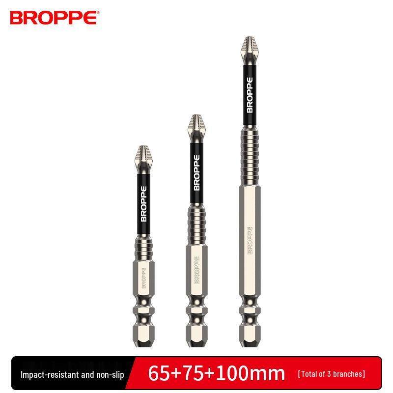 Pulai Magnetic Impact-Resistant Phillips Screwdriver Bit Set
