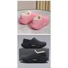 Winter Baumwollpantoffeln für Damen, Indoor Zuhause für Paare, Fleece für Wärme, Wasserdichtigkeit, Outdoor-Tragen, Rutschfeste Baumwollpantoffeln für Herren