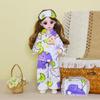 Striped Doll Sleep Clothes Casual Wear BJD Doll Clothes 30cm Doll Pajamas  Gift for Girls