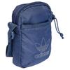 Adidas Originals Trefoil Logo Casual Zipper Shoulder Crossbody Bag Unisex bags Blue IN8763