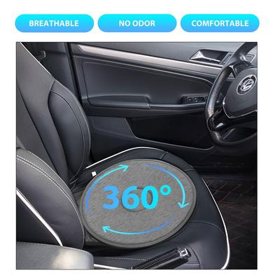 Car Seat Cushion Portable Soft Breathable 360 Degree Rotation Seat Cushion for Elderly Pregnant Women Rotating Car Seat Cushion