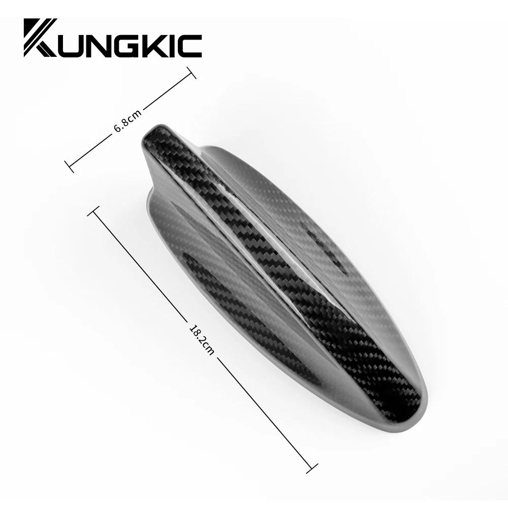 Real Hard Carbon Fiber Sticker For Honda Civic 11th 2022 2023 Trim Roof Antenna Signal Fin Accessories For Civic 11gen Cover
