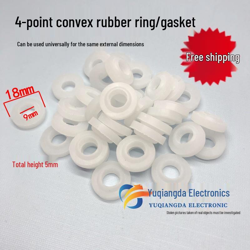 

Compatible 4-Point Shower Hose Kit: Includes Cone Washer, Sealing Ring, Shower Interface, Barb Gasket. Single gasket