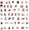 50 Cute Waterproof Christmas Stickers for Suitcases, Notebooks & DIY Projects