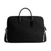 THEO 40 Classic Logo Presbyopia Pattern Fabric Briefcase Large Men's Black