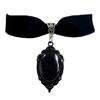 Pendant Choker Punk Velvet Necklaces For Alternative Girl Women Mystical Jewelry