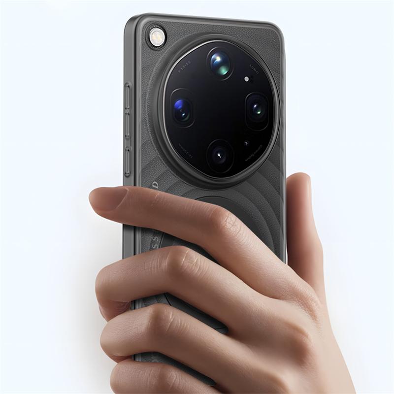 Luxury Translucent Ripple Pattern PP Phone Case for VIVO X300 Ultra for Magsafe Magnetic Charge Shockproof Ultra Thin Back Cover