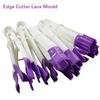 10 Pcs Flower Lace Edge Clips Needles Fondant craft Ornaments Paste Tool Cake Cookie