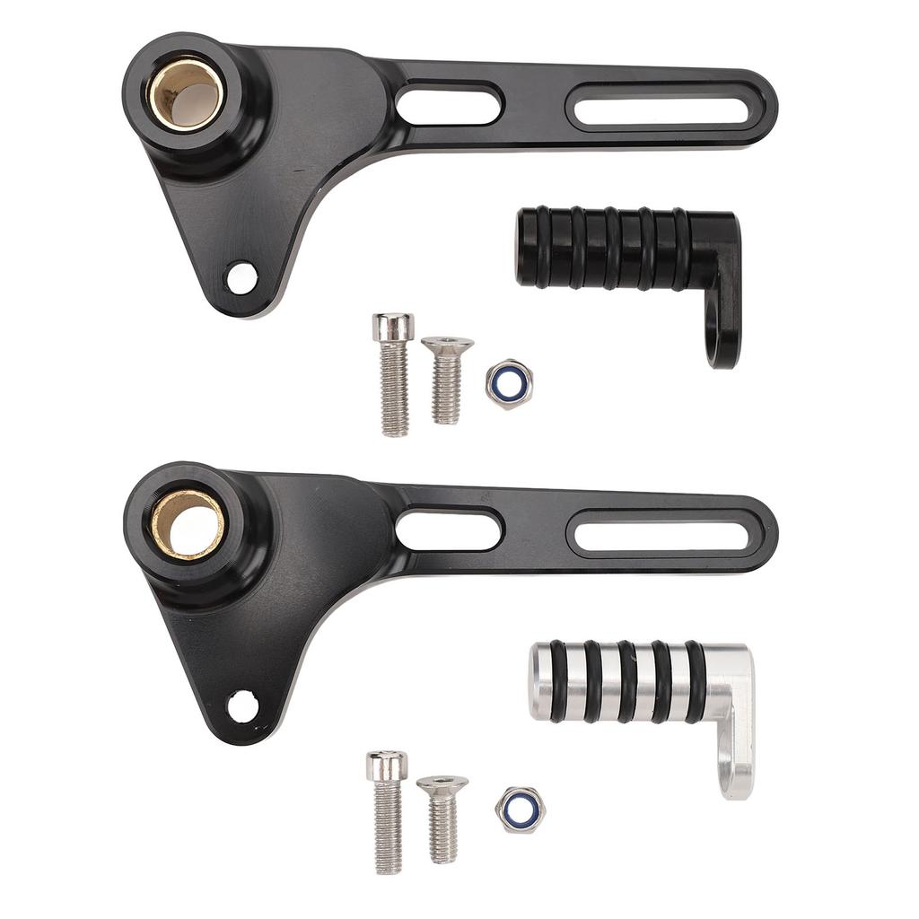 Motorcycle Gear Shift Lever Aluminum Alloy Anti Slip Enhanced Grip Sturdy Shifter Foot Peg for Monst