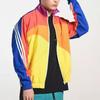 2026 Spring Korean Men's Long-Sleeve Loose Stitching Jacket - Trendy Student Style
