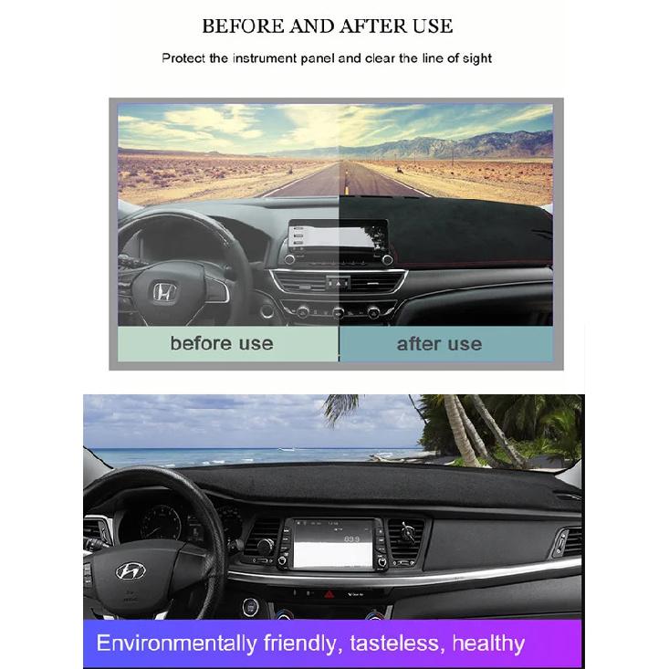 For Chrysler 300 C SRT8 Touring Dashmat Dashboard Cover Trument Panel Sunscreen Protective Pad Dash Mat Ornament