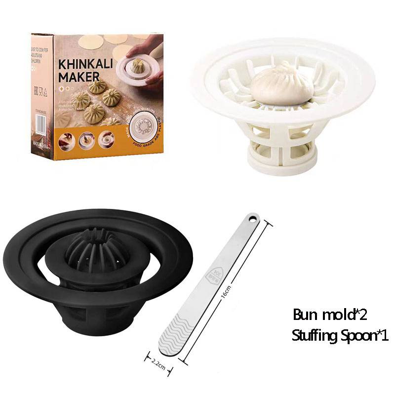 Dumpling Making Mould Flower Shaped Bun & Dumpling Machine Diy Baozi Maker Machine Food Safe Material Handbanary Baozi Bun Mold