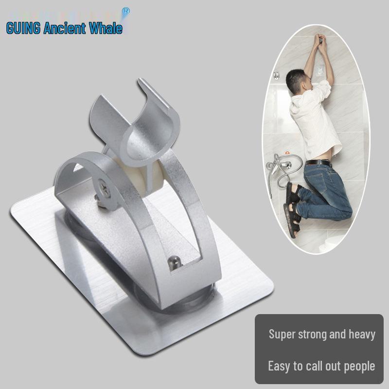 Drill-Free Shower Head Bracket: Bathroom Accessory