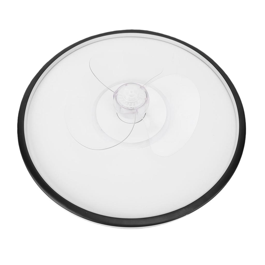 LED Ceiling Light with Fan 19.6 Inch 3000K to 6000K Dimmable 6 Speeds Modern Round Ceiling Fan Light with Remote for Bedroom Kitchen