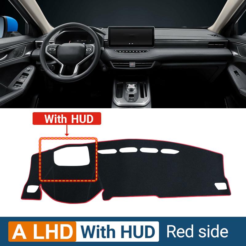 For Haval Jolion 2024 2025 Car Dashboard Mat Sun Shade trument Desk Anti-UV Non-Slip Cover Accessories