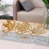 Modern Ginkgo Leaves Design Napkin Holder For Tables Metal Paper Napkin Storage For Kitchen Stylish Paper Towel Dispenser
