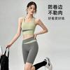 Fitness Suit Women's Quick-drying Breathable Shock-proof Bra High Waist Hip-lifting Five-point Pants Sports Running Yoga Suit Set