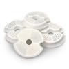 4PCS Haustier-Brunnen-Filterschwamm-Ersatz-Haustier-Brunnen-Schaumfilter