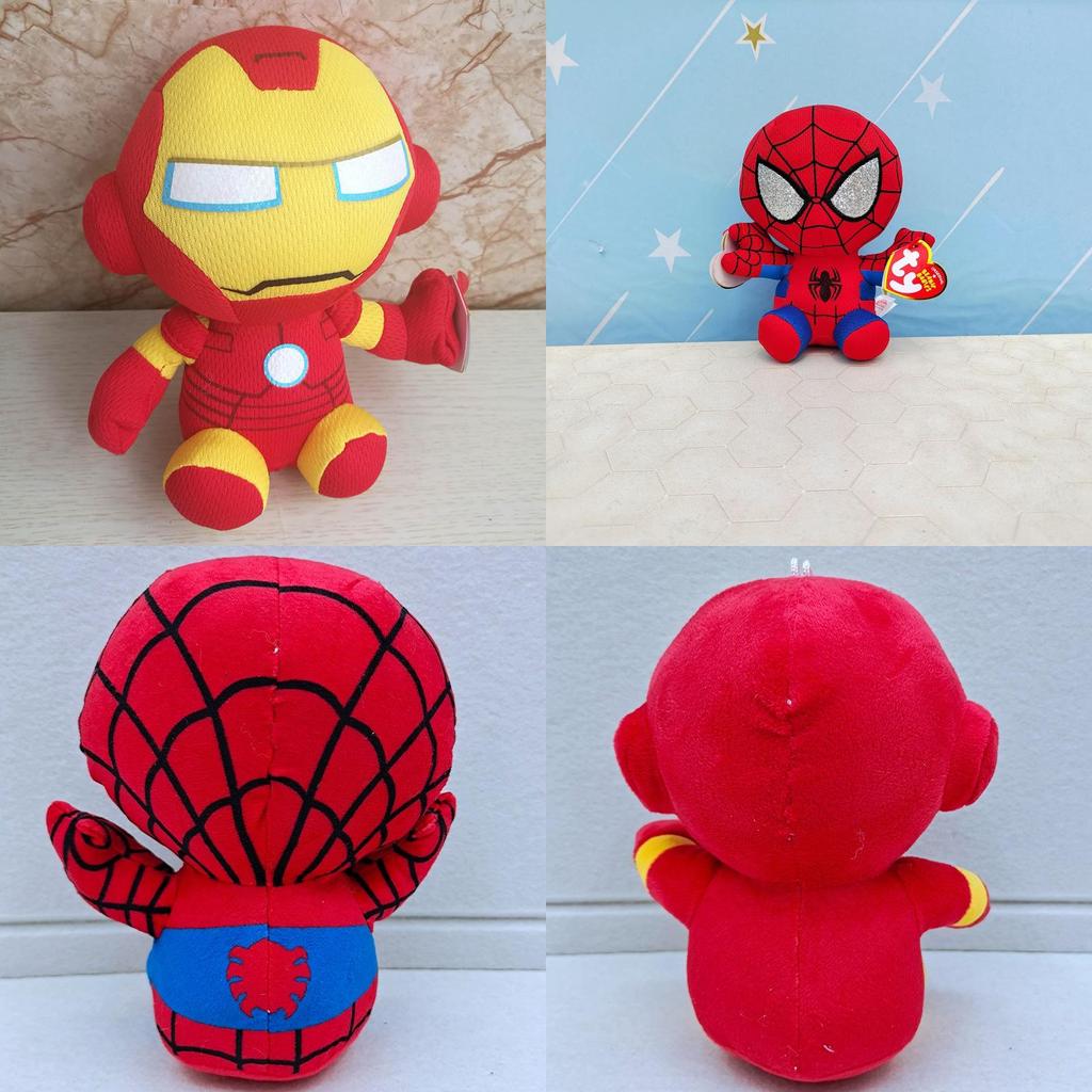 New Avengers League Plush Toy Spiderman Batman Iron Man 15cm Height