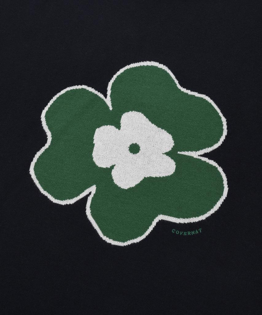 COVERNAT Clover Crewneck Knit Navy