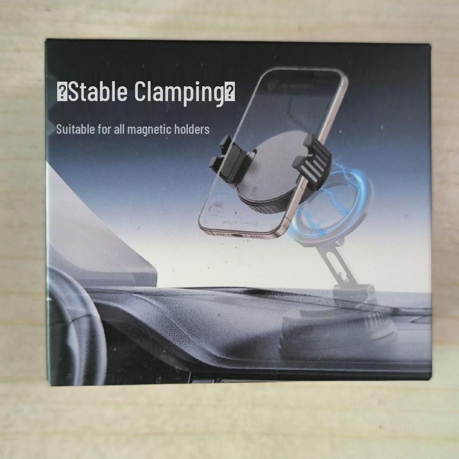 Magnetic Phone Holder with MagSafe Ring & Iron Sheet Clip