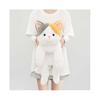 (Gray,30cm)Cat Plush Toy Cartoon Stuffed Animal Doll Cute Kids Birthday Decoration Gift